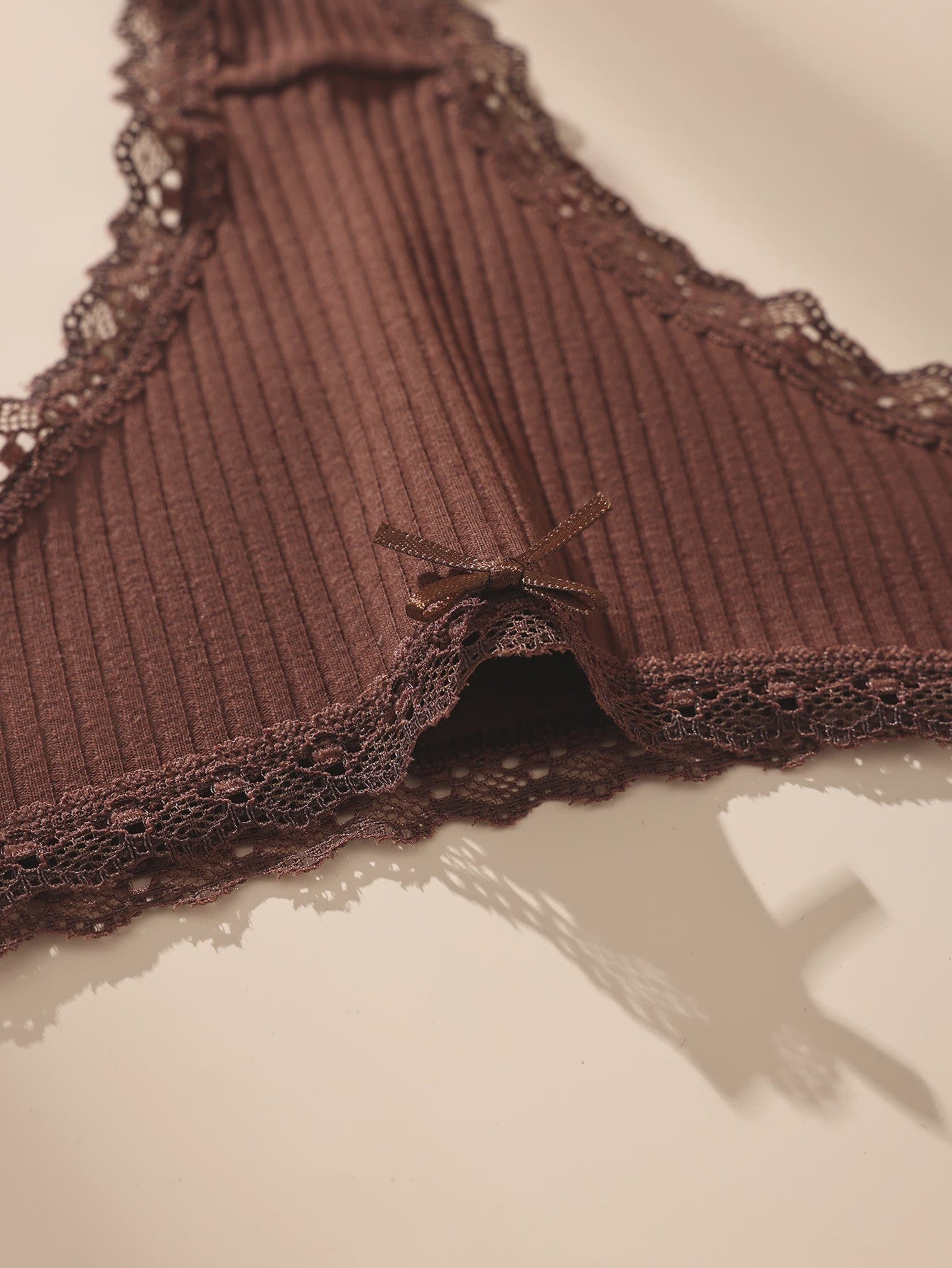 7-Delige Set Dames Thongs van Katoen met Kant - Sexy en Comfortabel Ondergoed (S-3XL)