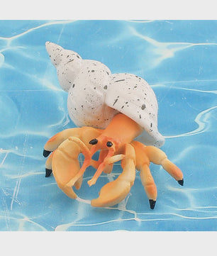 Realistische Heremietkreeft Figuur - Duurzaam PVC Zeedier Speelgoed voor Kinderen