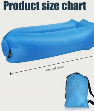 Opblaasbare Lounger & Luchtbank - Snel Opblaasbaar, Comfortabel voor Buiten & Thuis