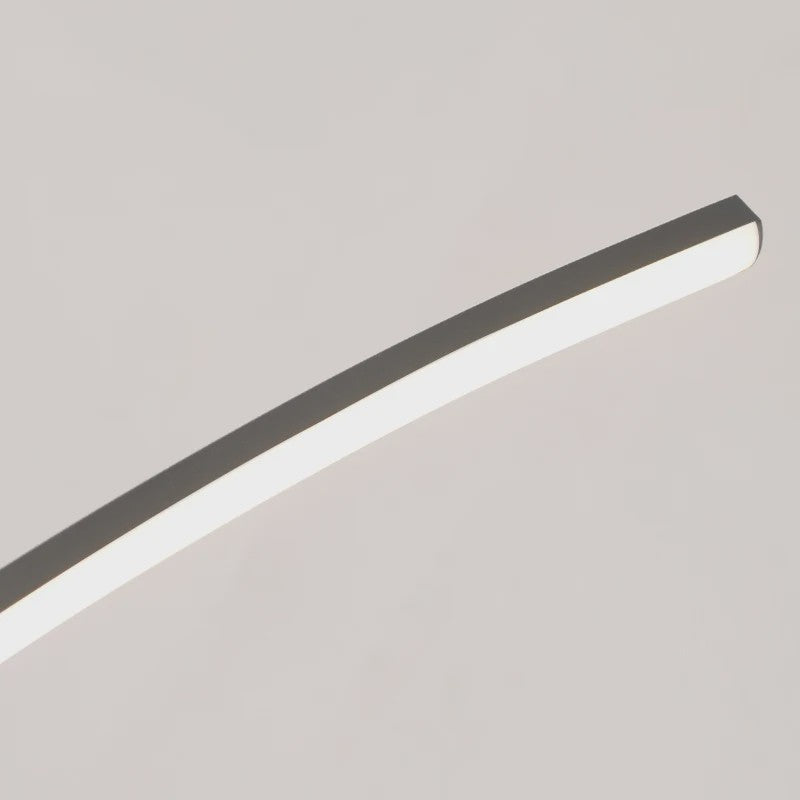 Moderne LED Boog Hanglamp - Stijlvolle Verstelbare Plafondlamp voor Eetkamer & Keuken
