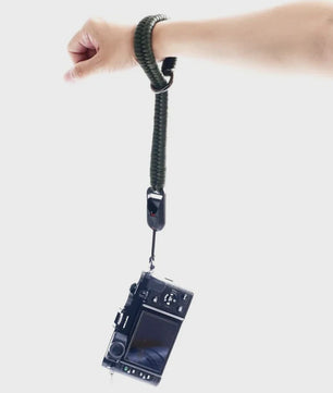 Paracord Polsband Camera met Quick Release Gesp - Universeel Compatibel
