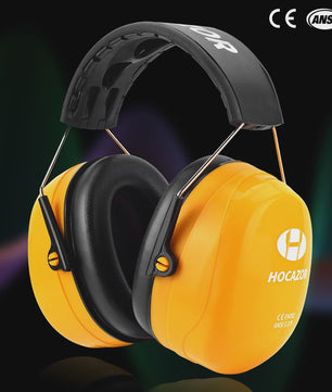 HOCAZOR Gehoorbescherming Oorkappen - NRR 28dB
