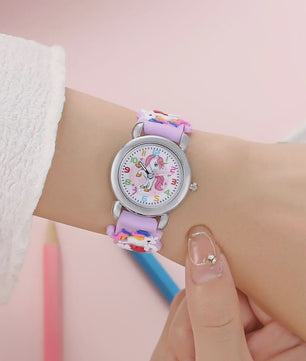 Unicorn Kinderhorloge - Kleurrijk Quartz Horloge voor Kinderen en Studenten