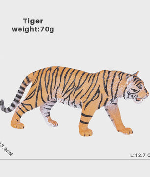 Realistische Wild Animal Speelgoed Set: Olifant, Leeuw, Cheetah, Tijger - Educatief Cadeau
