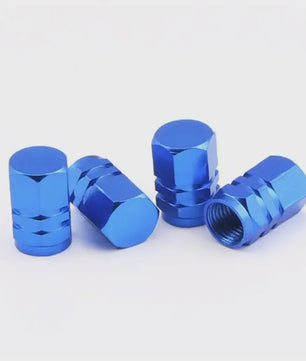 Set Aluminium Ventieldopjes - Universeel voor Auto, Motor, Fiets - Stof- en Waterdicht