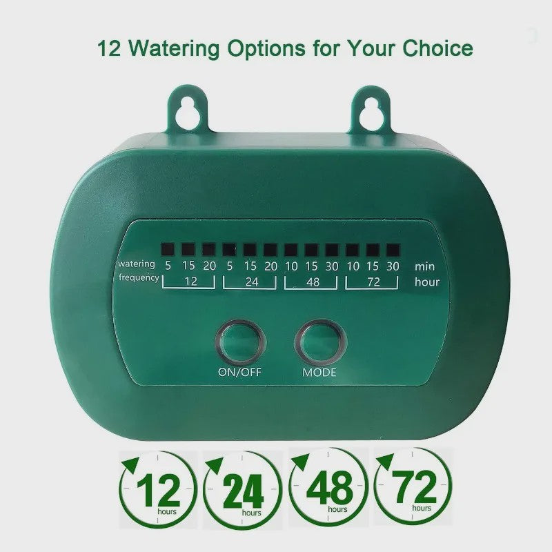 Slimme Zonne-irrigatieset voor Potplanten - Automatisch Water Geven met Timer