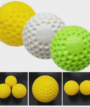 PU Baseball Trainingsballen met Kuiltjes - 9/12 Inch - Voor Pitching Machines
