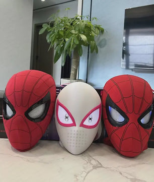 Miles Morales Spider-Man Masker met Bewegende Ogen - 1:1 Schaal Cosplay & Cadeau