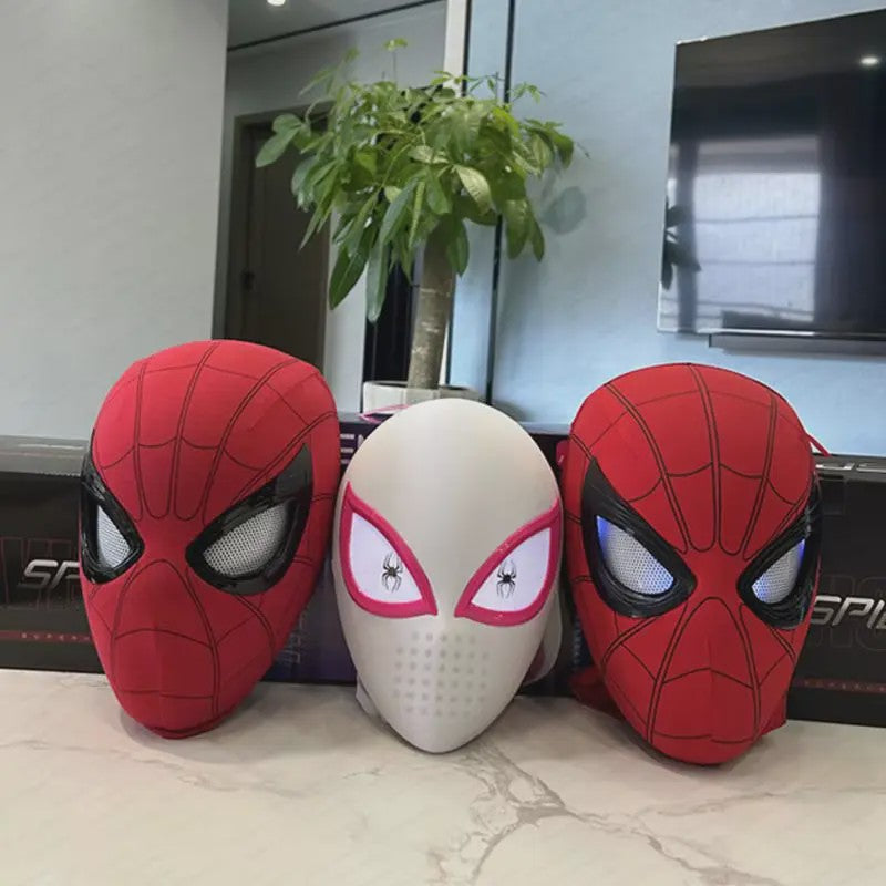 Miles Morales Spider-Man Masker met Bewegende Ogen - 1:1 Schaal Cosplay & Cadeau