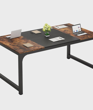 Tribesigns Modern Bureau - Ruim Werkstation voor Thuis of Kantoor