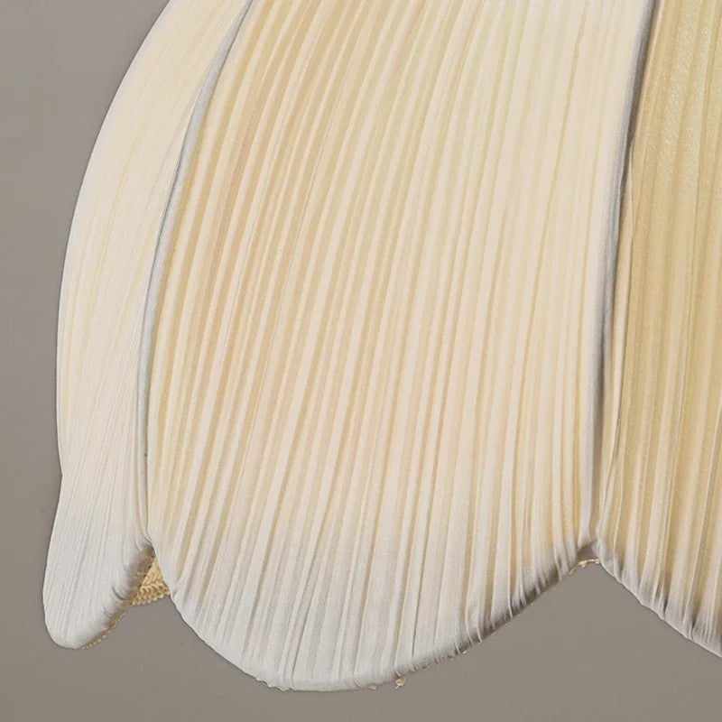 Wabi Sabi Plissé Hanglamp - Japanse Stijl Stoffen Plafondlamp voor Woonkamer, Eetkamer & Slaapkamer