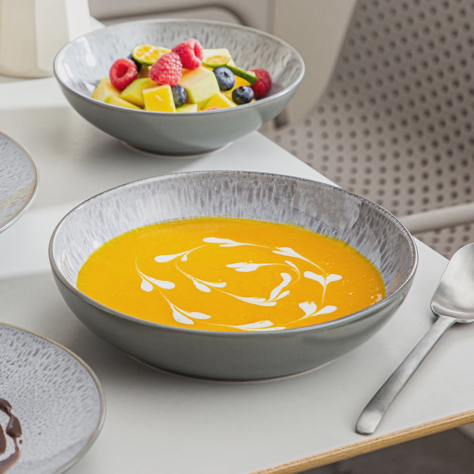 Vancasso Karst Servies Set 16/32 Delig Steengoed met Borden, Bowls en Mokken voor 4/8/12 Personen