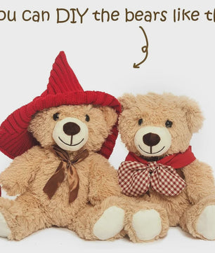 Set van 5 Pluche Teddyberen - 35cm - Knuffel Cadeau voor Kinderen & Vriendinnen