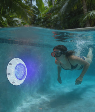 45W RGB LED Zwembadverlichting IP68 Waterdicht met Afstandsbediening - 7 Kleuren