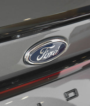 Ford Embleem Stickers - Set van 8 Stuks - Hood, Bonnet & Trunk - Universeel