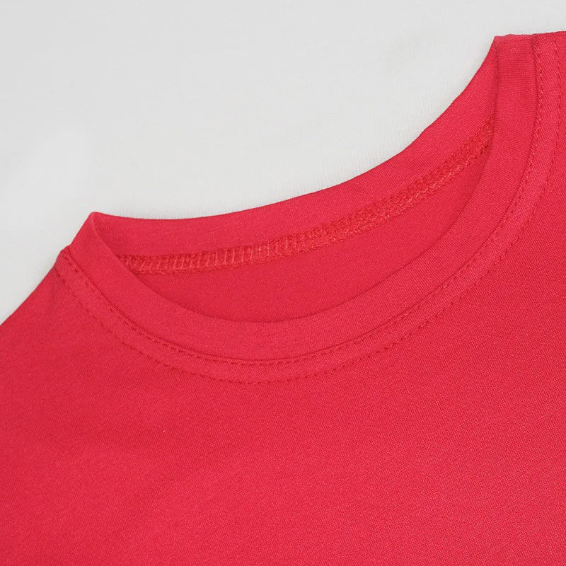 Kinder T-shirt Korte Mouw Katoen Zomer - Jongens & Meisjes (1-14 Jaar)