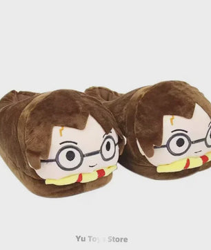Warme Harry Potter Pluche Pantoffels - Zacht & Comfortabel voor Binnen