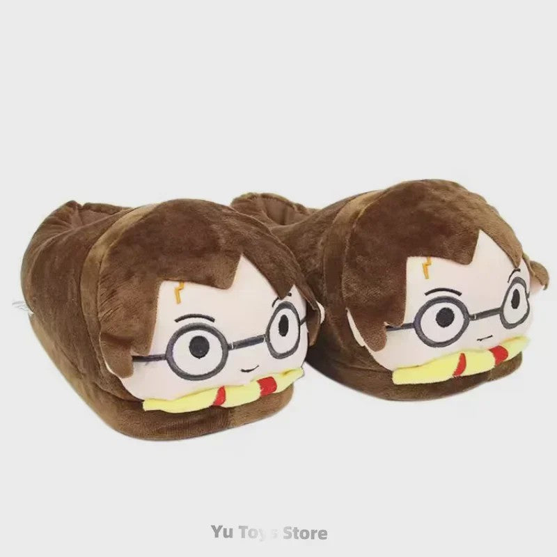 Warme Harry Potter Pluche Pantoffels - Zacht & Comfortabel voor Binnen