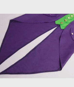 Joker Cosplay Kostuum voor Heren en Kinderen - Complete Tuxedo Set met Jas, Vest en Broek