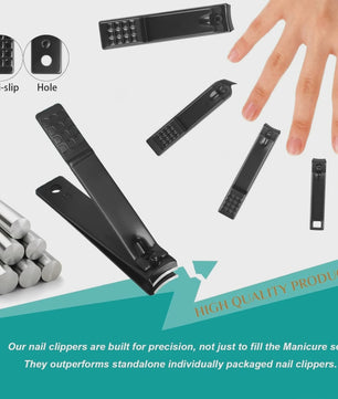 26-delige Professionele Manicure & Pedicure Set van Roestvrij Staal