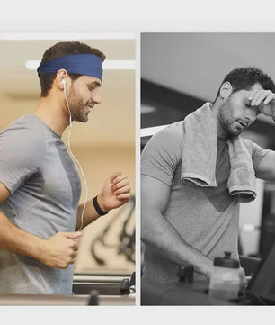Sport Hoofdband - Zweetabsorberend & Antislip voor Mannen en Vrouwen