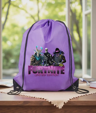 Fortnite Sporttas met Trekkoord - Grote Capaciteit, Waterdicht - Cadeau voor Jongens