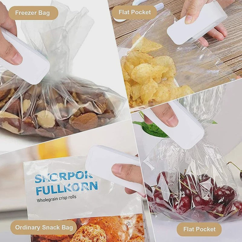 Mini Heat Sealer Machine: Sluit Plastic Zakken Snel en Gemakkelijk