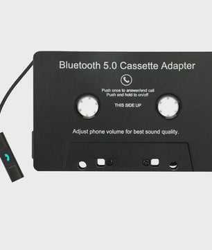 Bluetooth 5.0 Cassette Adapter voor Auto: Draadloze Muziek & Handsfree Bellen