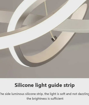 Moderne LED Plafondlamp met Uniek Streamlined Design - Sfeervolle Hanglamp