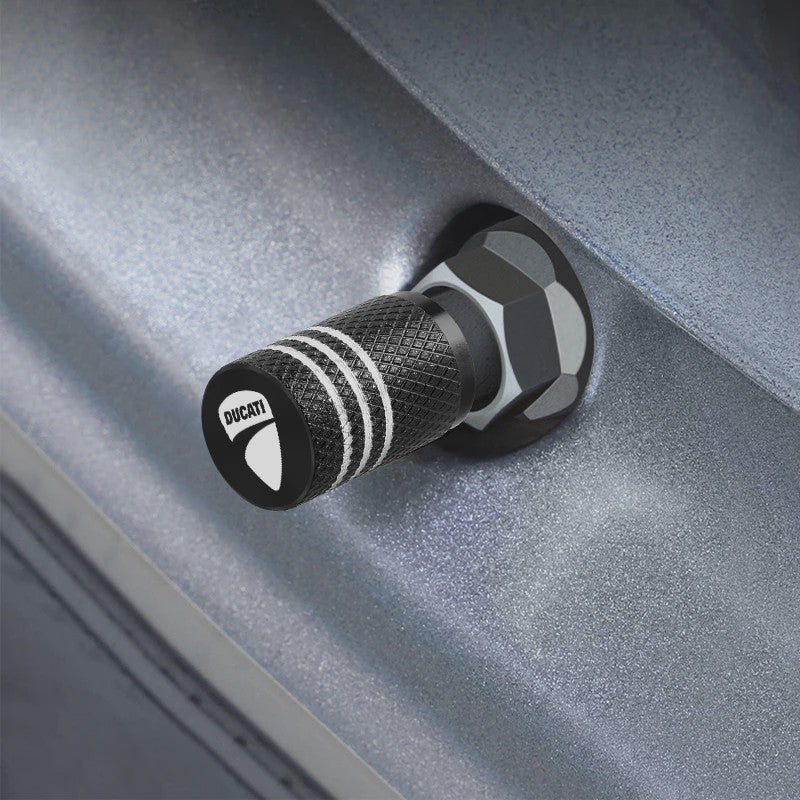 Aluminium Ventieldopjes Set voor Ducati Motorfietsen - Diverse Kleuren