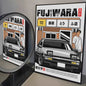 Initial D AE86 JDM Poster - Iconische Auto Kunst voor de Fan
