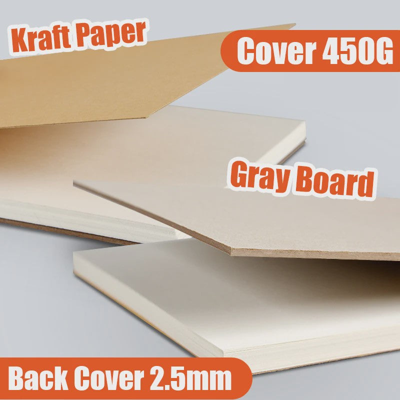 Professioneel Schetsboek 160gsm - 30 Vel Dik Tekenpapier met Spiraalbinding