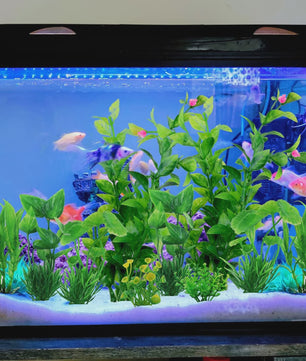 Set van 10 Kunstmatige Aquariumplanten Groen - Decoratie voor Vistank