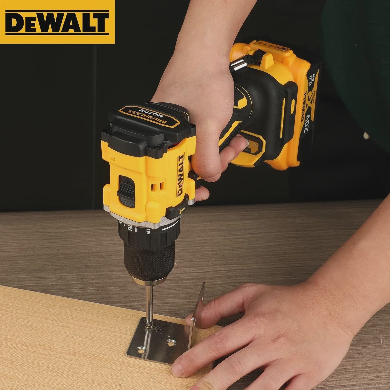 DeWALT DCD805 20V Brushless Accu Klopboormachine - Krachtig en Multifunctioneel