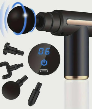 Krachtige Massage Gun: 99 Snelheden voor Diepe Weefselmassage & Spierherstel