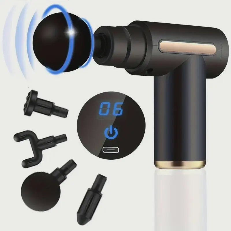 Krachtige Massage Gun: 99 Snelheden voor Diepe Weefselmassage & Spierherstel