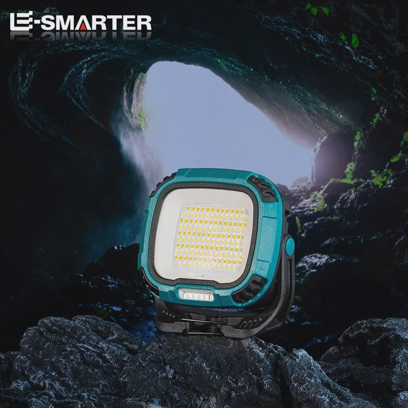 Sterke COB LED Werklamp met Powerbank Functie, USB Oplaadbaar, Draagbaar & Waterdicht
