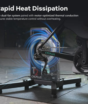 CYCPLUS T2 Direct Drive Smart Bike Trainer - Krachtige Indoor Fietservaring met ANT+ & BLE 5.0