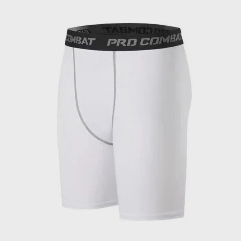 Heren Compressie Sportlegging Shorts - Sneldrogend & Stretch voor Fitness, Hardlopen, Basketbal Training