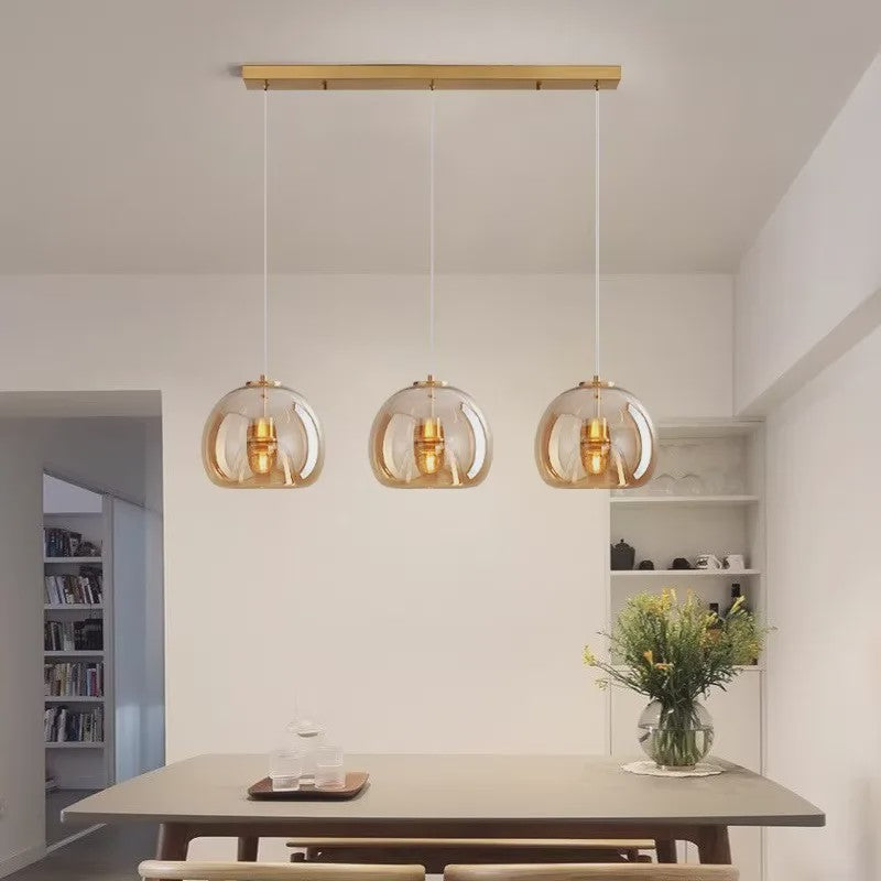 Moderne Glazen Hanglamp - Stijlvolle Plafondlamp voor Eetkamer & Interieur