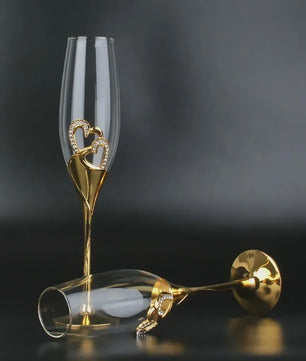 2pcs Light Luxury High-end Crystal Cup Red Wine Glass Set Tall Glass Party Wine Glass Glasses DrinkingGlasses for ChampagneFlute
