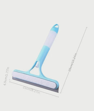 3-in-1 Glasreiniger met Vernevelaar en Raamwisser - Streeploos Schoon