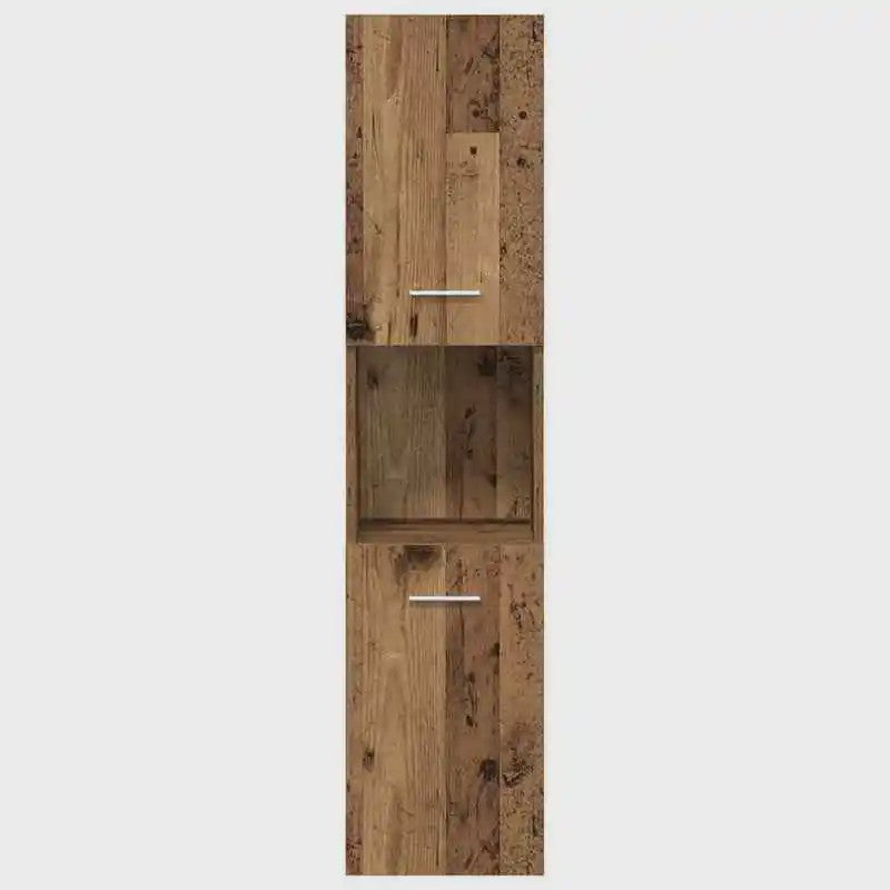 Complete Hout-look Badkamermeubelset voor Moderne Badkamers
