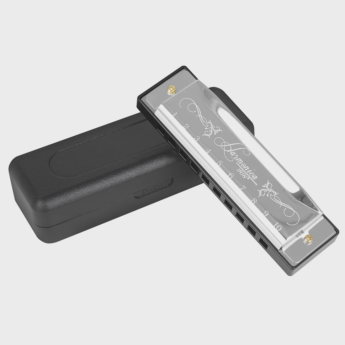 IRIN 10-Gats Kleurrijke C-Toets Harmonica - Perfect voor Beginners