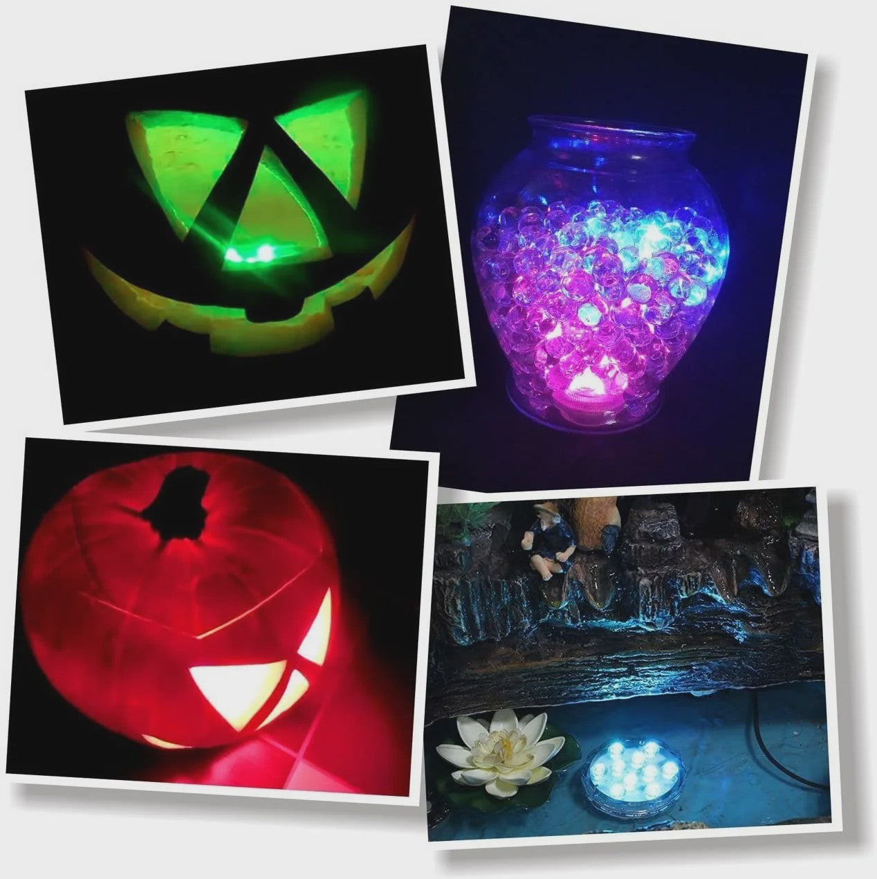Waterdichte LED Verlichting met Afstandsbediening - Sfeer voor Onderwater & Decoratie