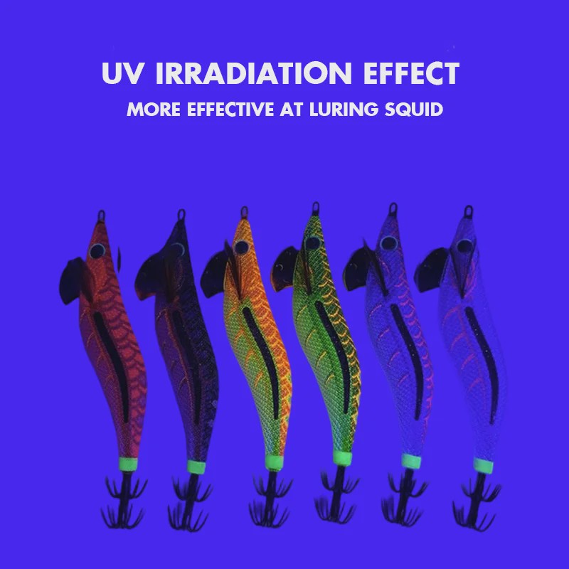 YAMASHITA EGI-OH LIVE 3.5 UV Reflective Inktvis Lokaas - Zeebaars & Paling Visserij