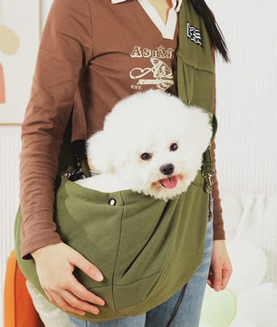 Comfortabele Honden & Katten Draagtas Sling - Ideaal voor Outdoor Reizen & Dagjes Uit