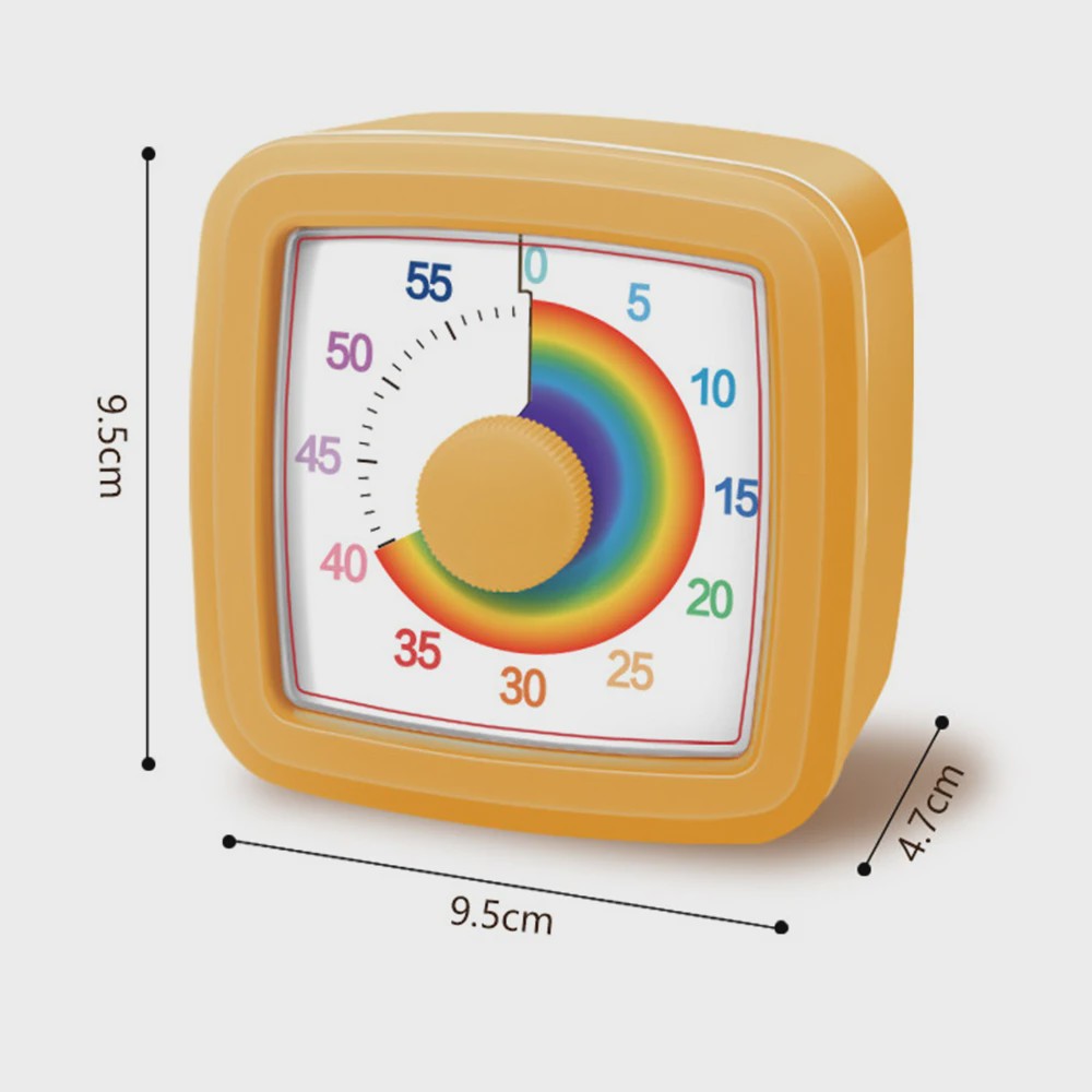 Visuele Timer 60 Minuten - Kinderen & Studenten - Zelfdiscipline & Tijdsmanagement