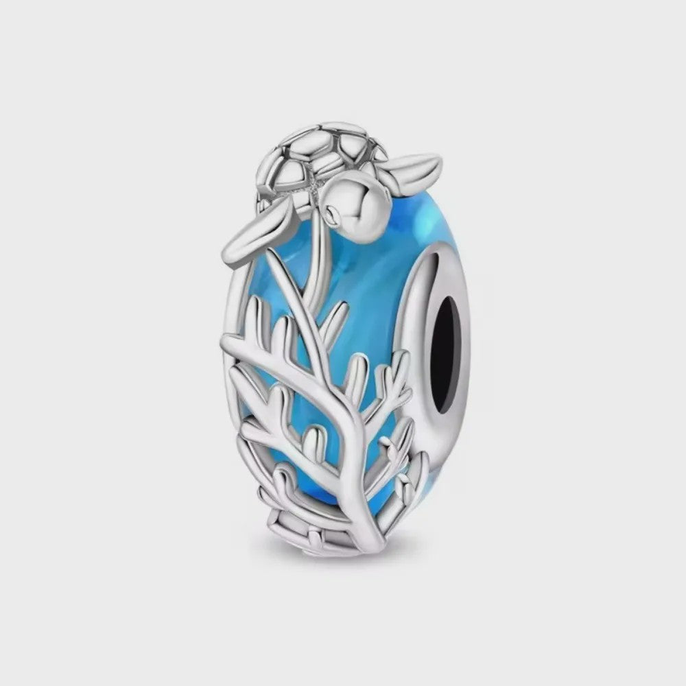 925 Sterling Zilver Oceaan Serie Bedel - DIY Armband Bedeltje voor Dames