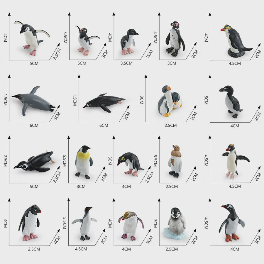Mini Dieren Figuren Set: Oceaan & Zeeleven Speelgoed voor Kinderen